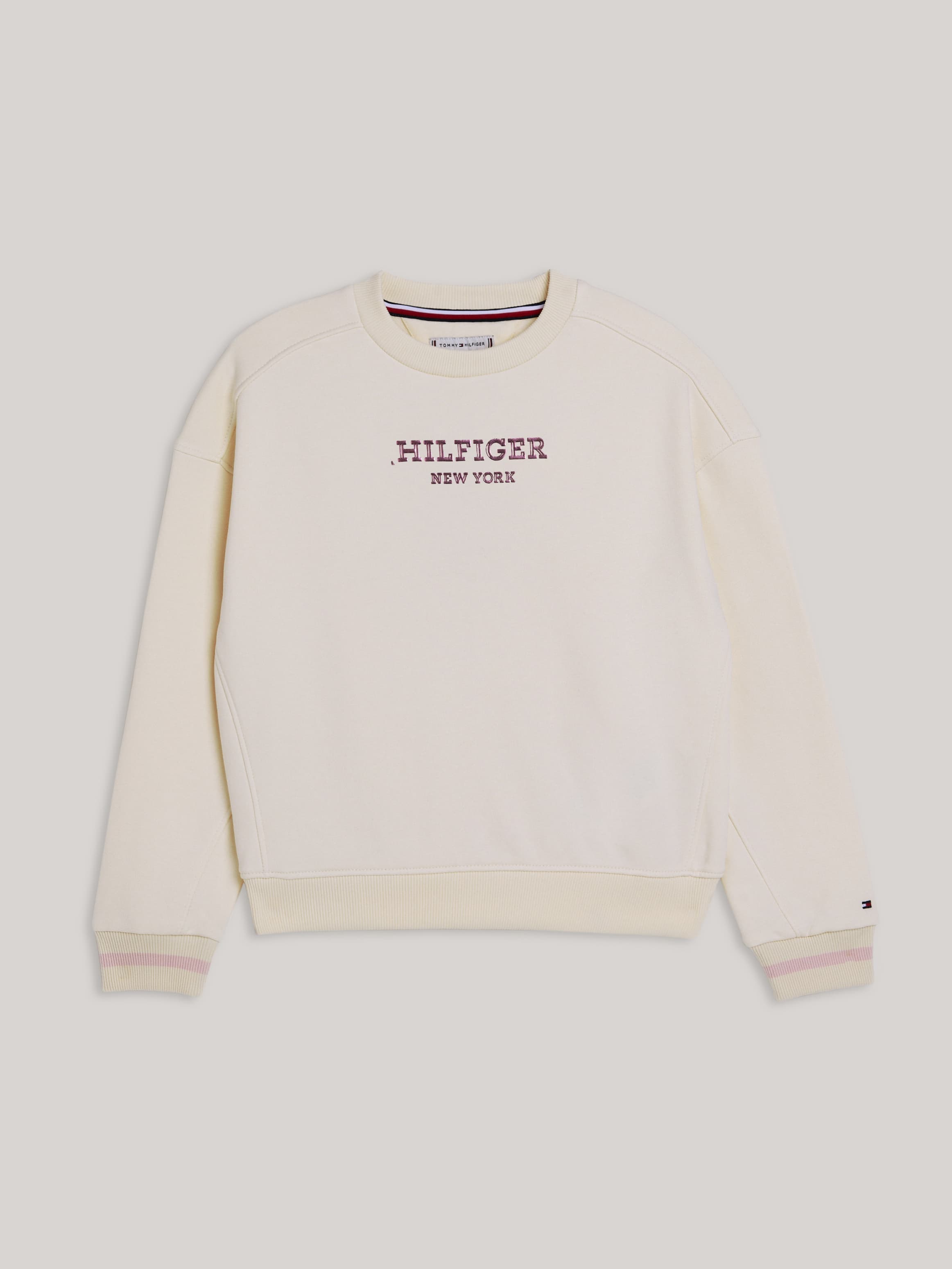 Hilfiger Monotype Metallic Logo Relaxed Sweatshirt