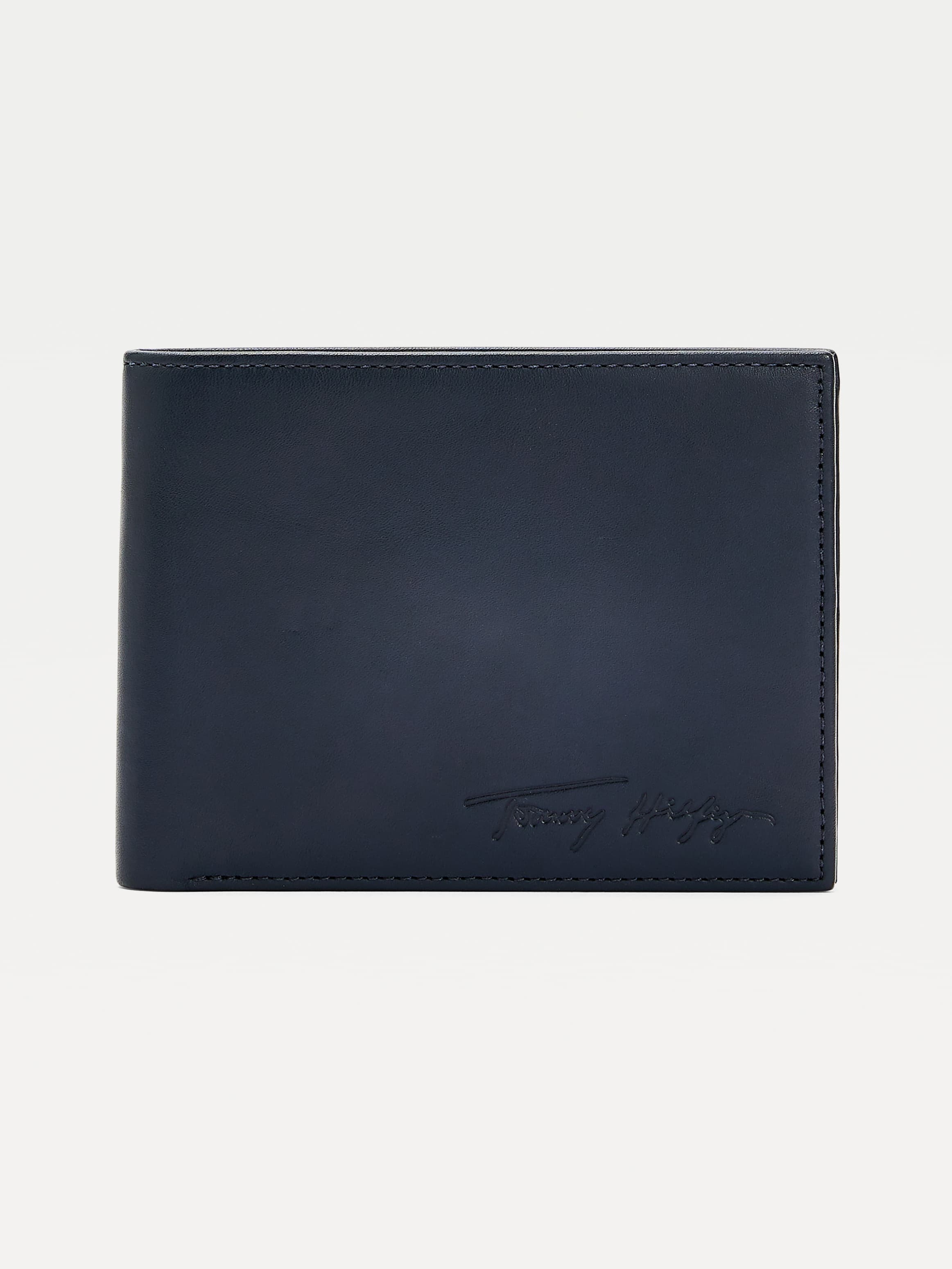 Signature Leather Credit Card Wallet
