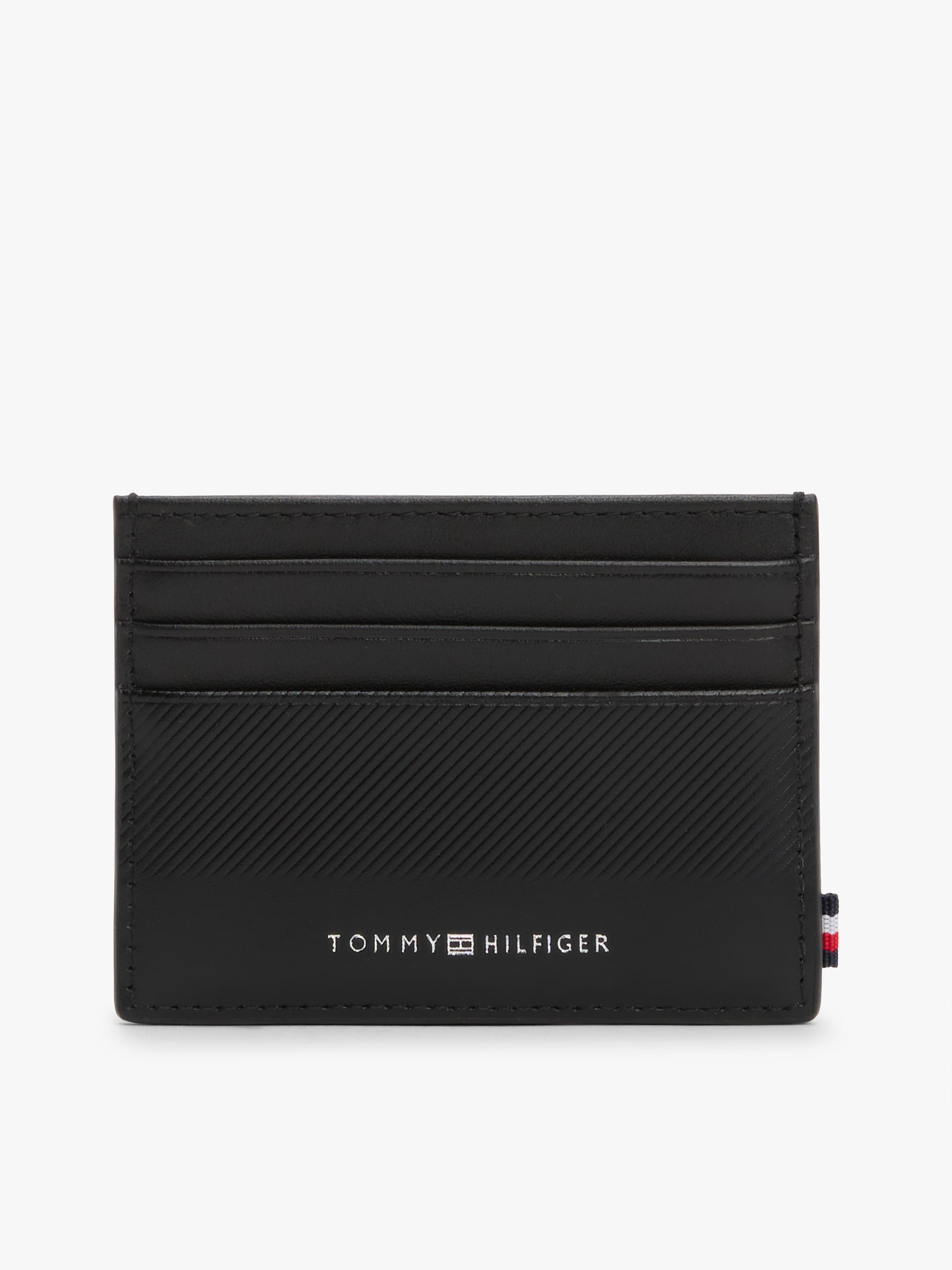 Leather Logo Credit Card Holder