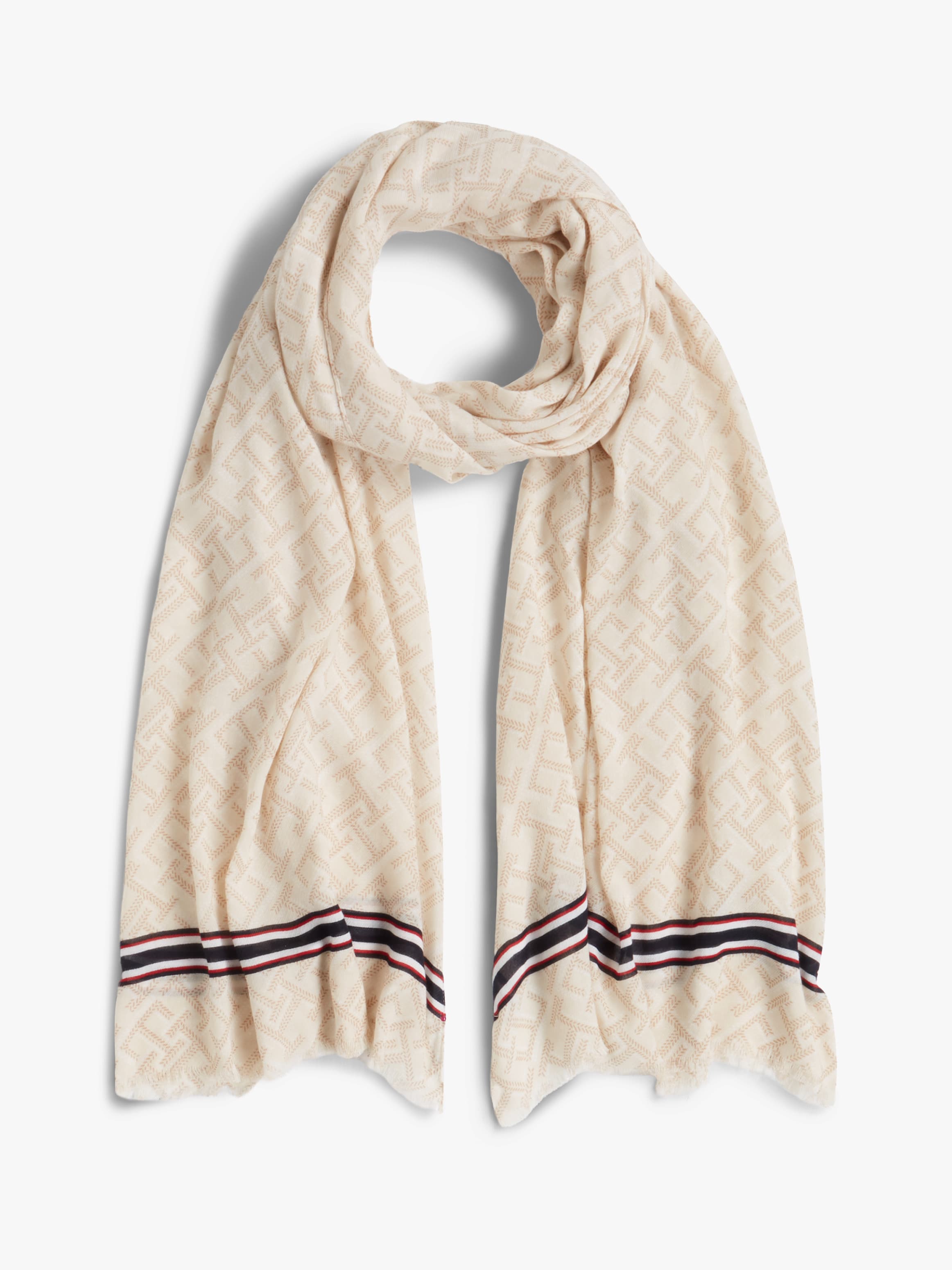 TH Monogram Lightweight Scarf
