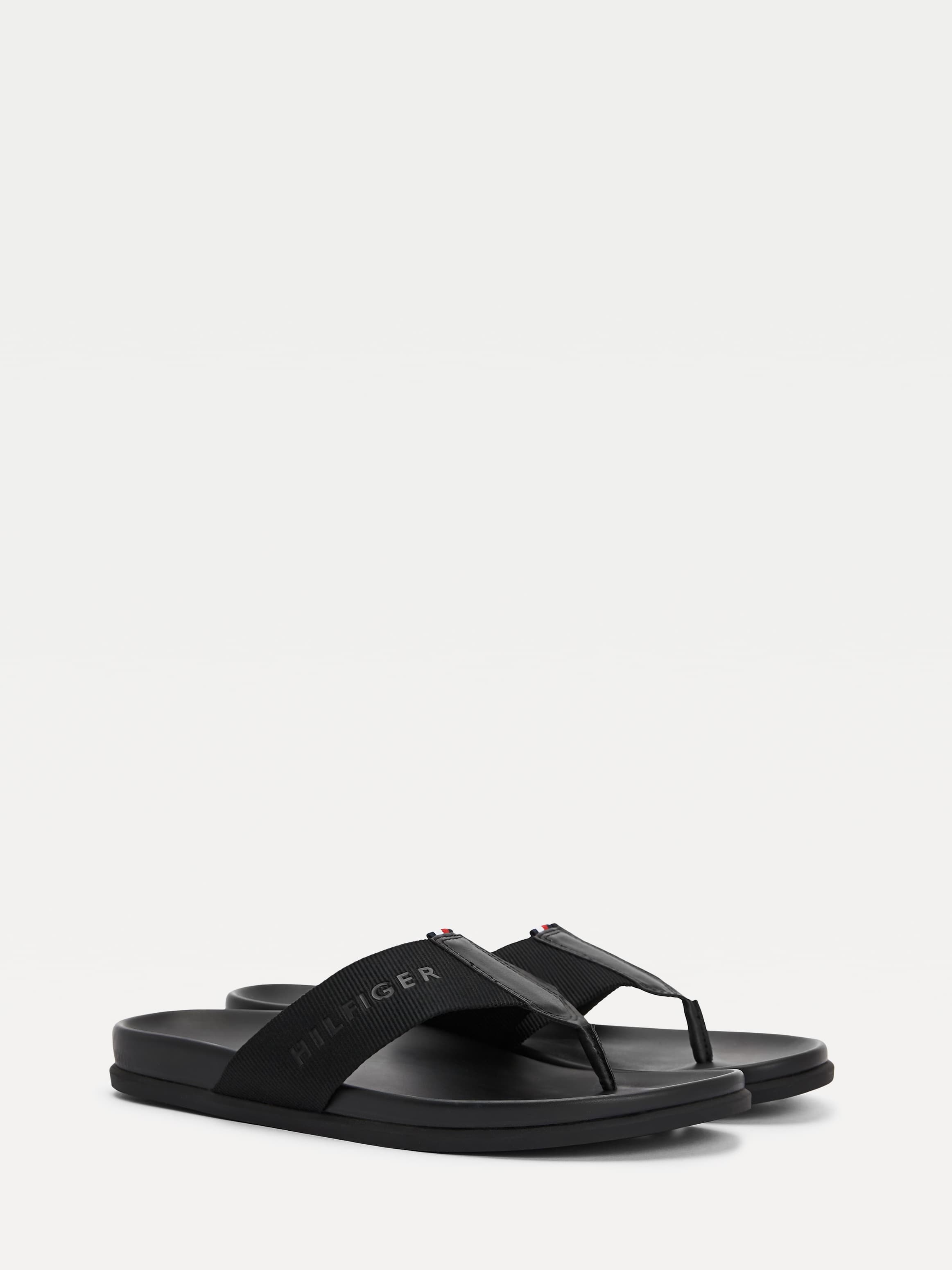 Rubberised Logo Webbing Flip-Flops