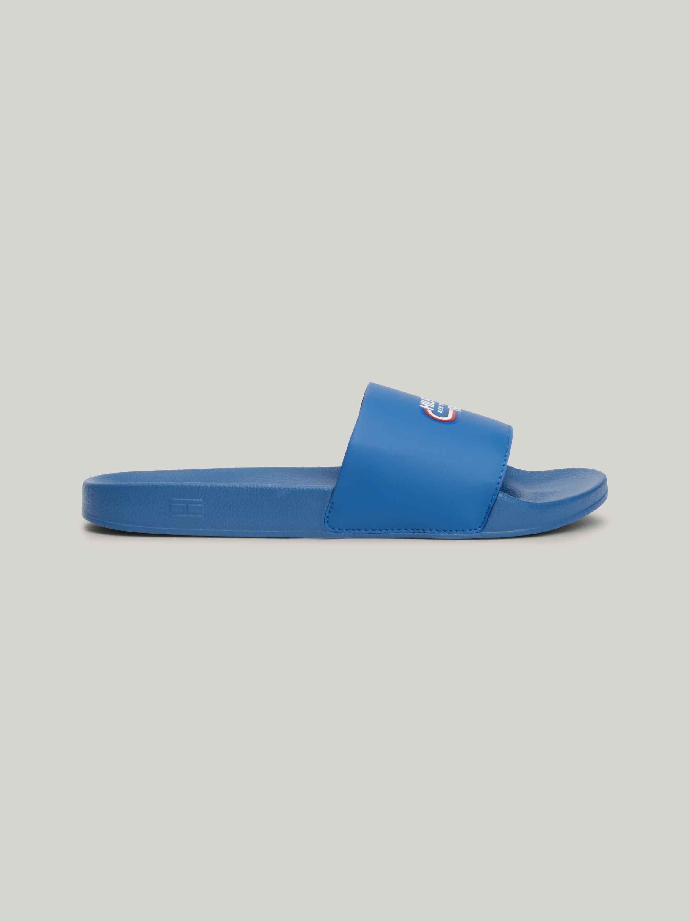 Logo Strap Pool Slides