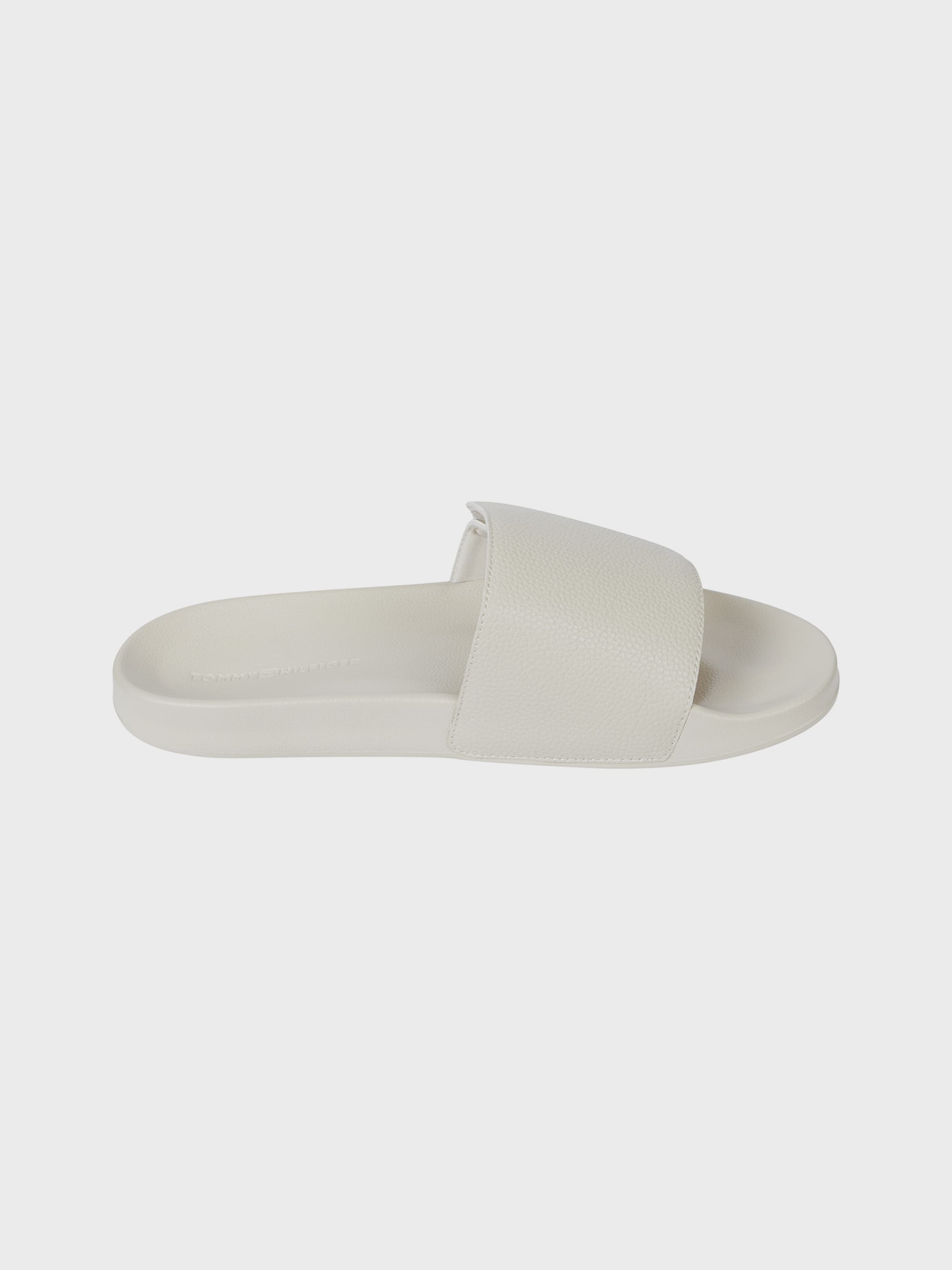 Pebble Grain Strap Pool Slides