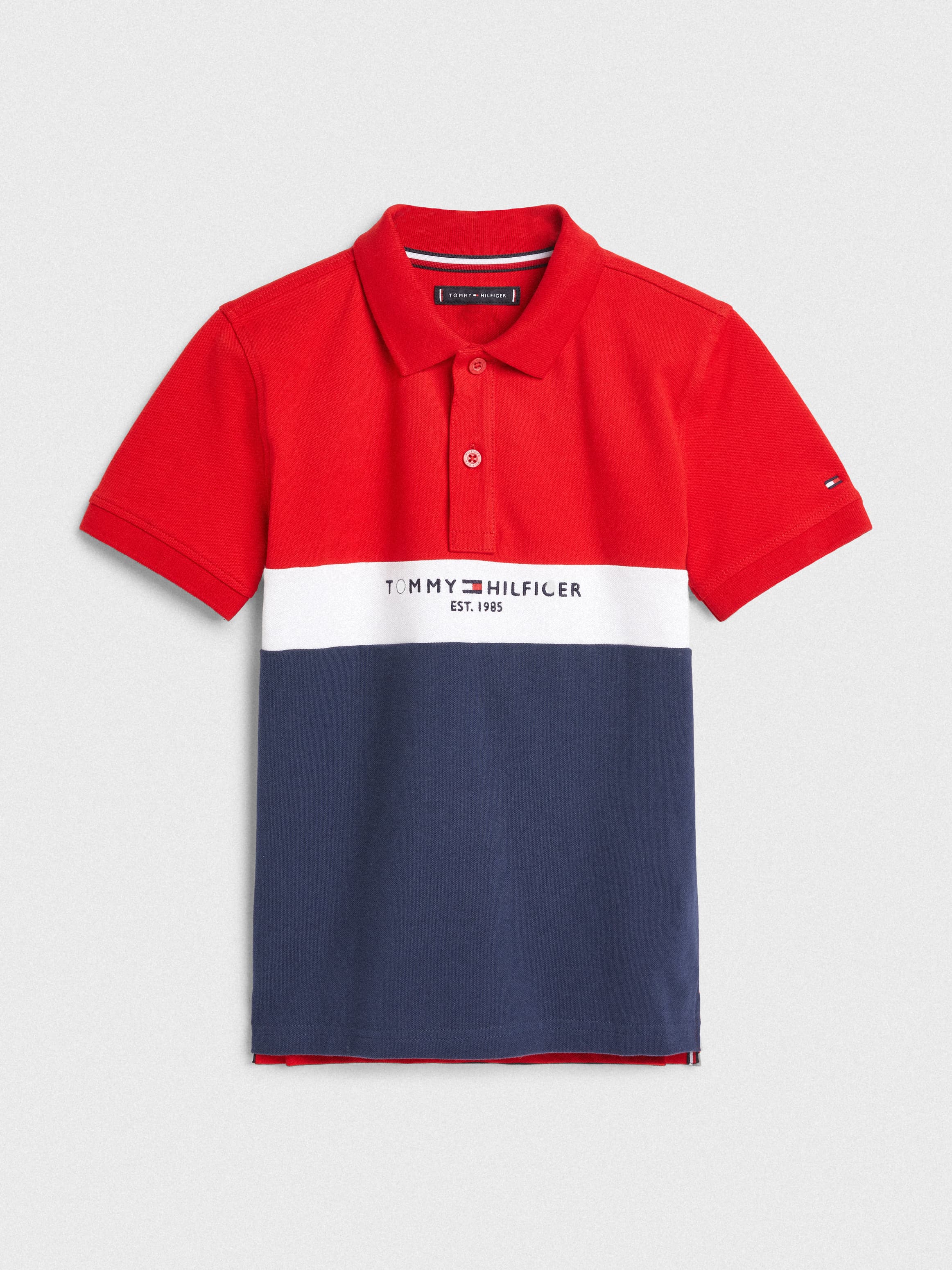 Logo Colour-Blocked Polo
