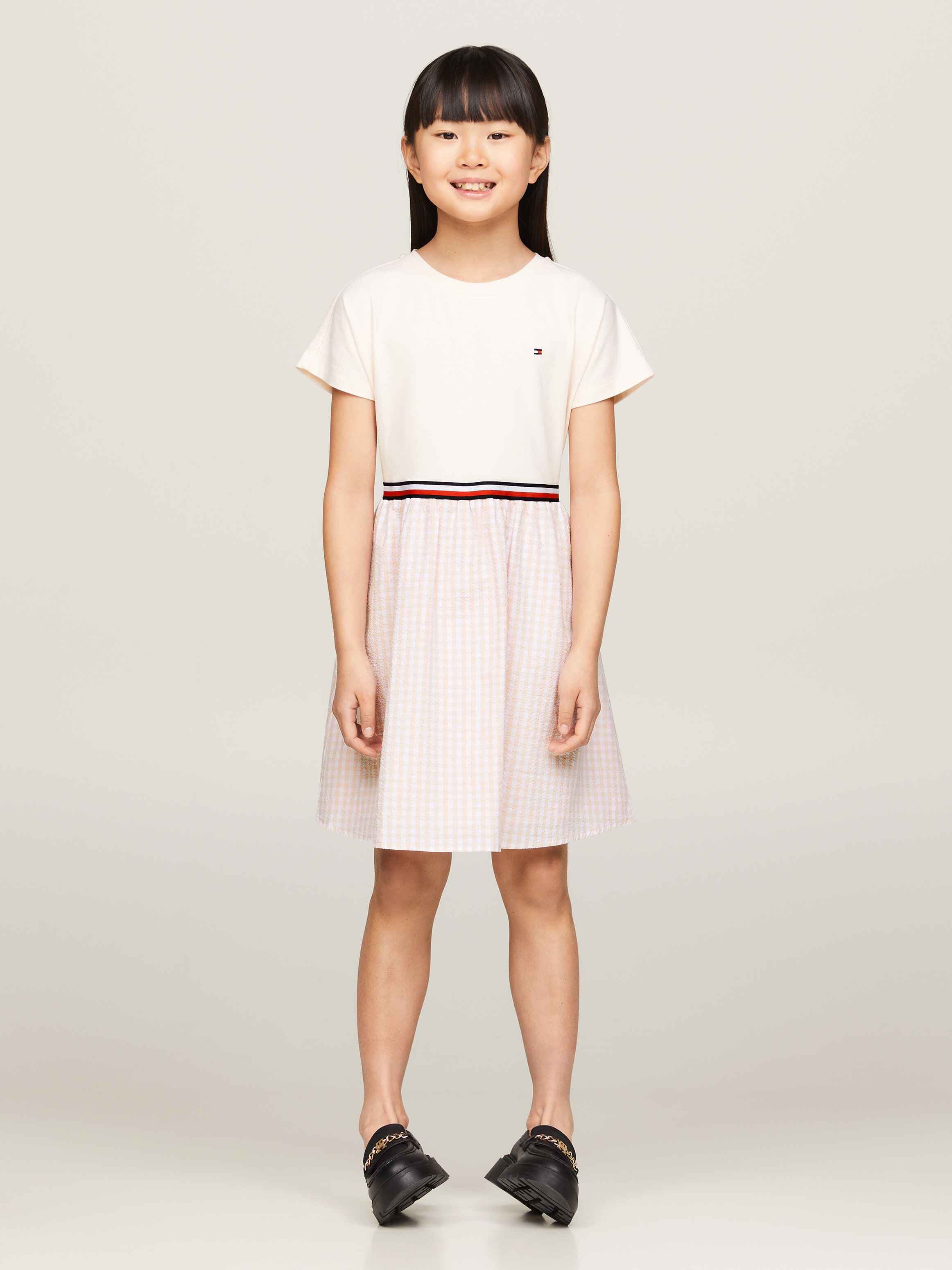 Gingham Relaxed Dress