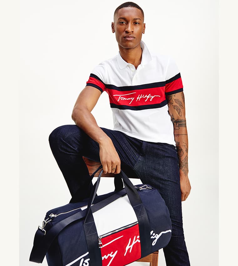 1985 Signature Logo Slim Fit Polo