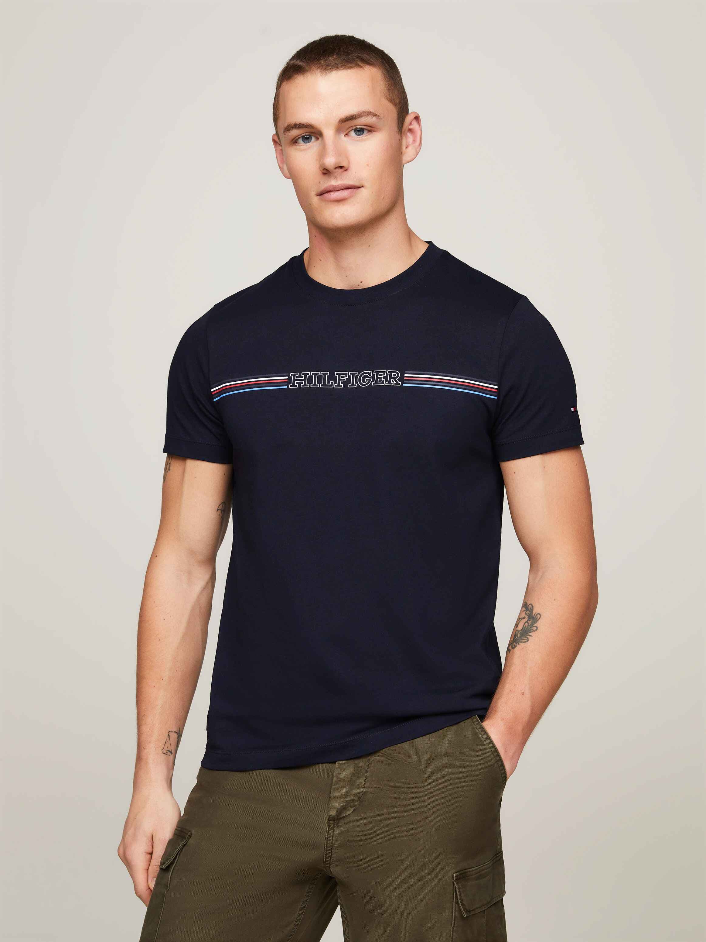 Logo Slim Fit Crew Neck T-Shirt