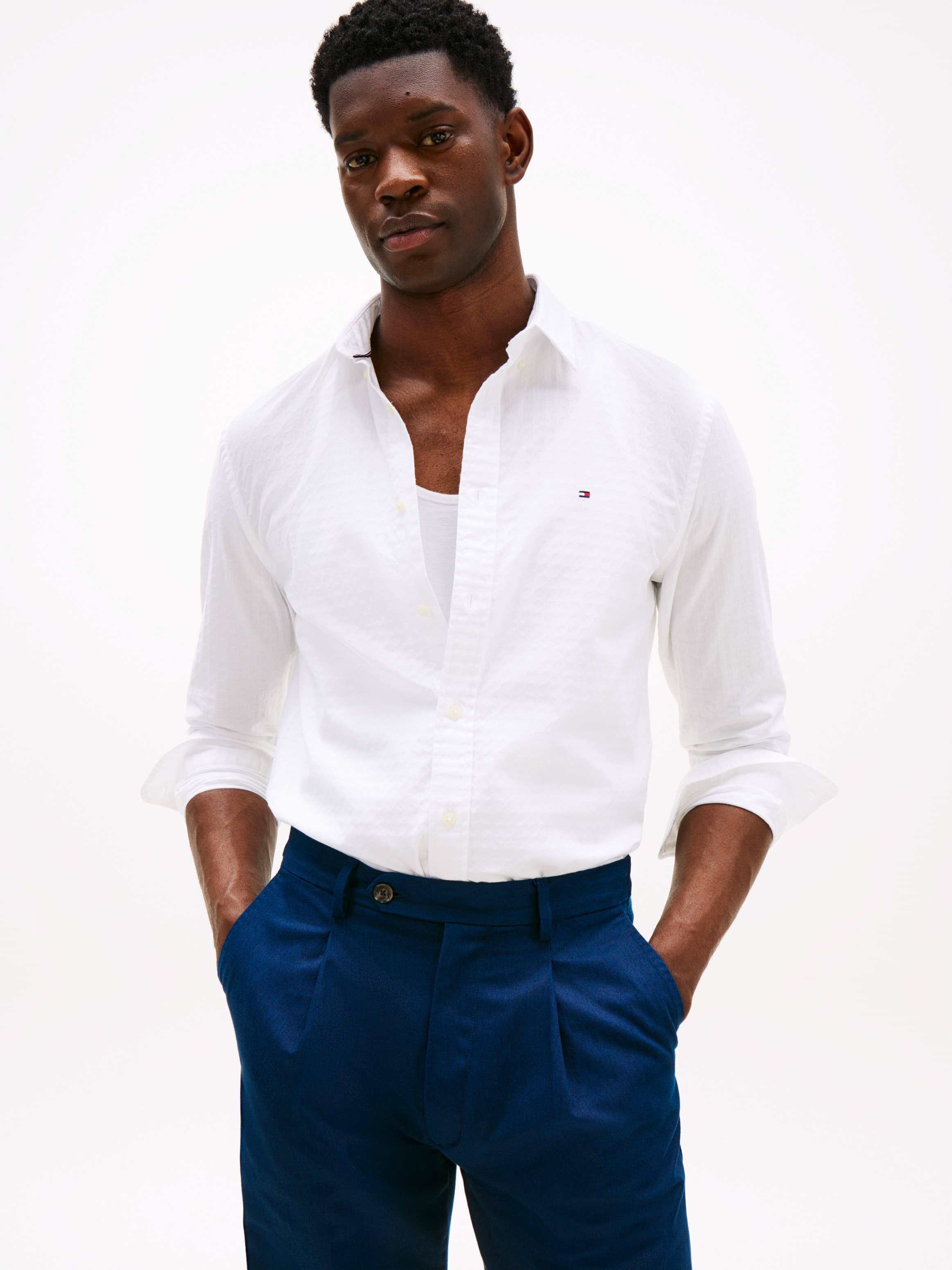 Regular Fit Dobby Shirt