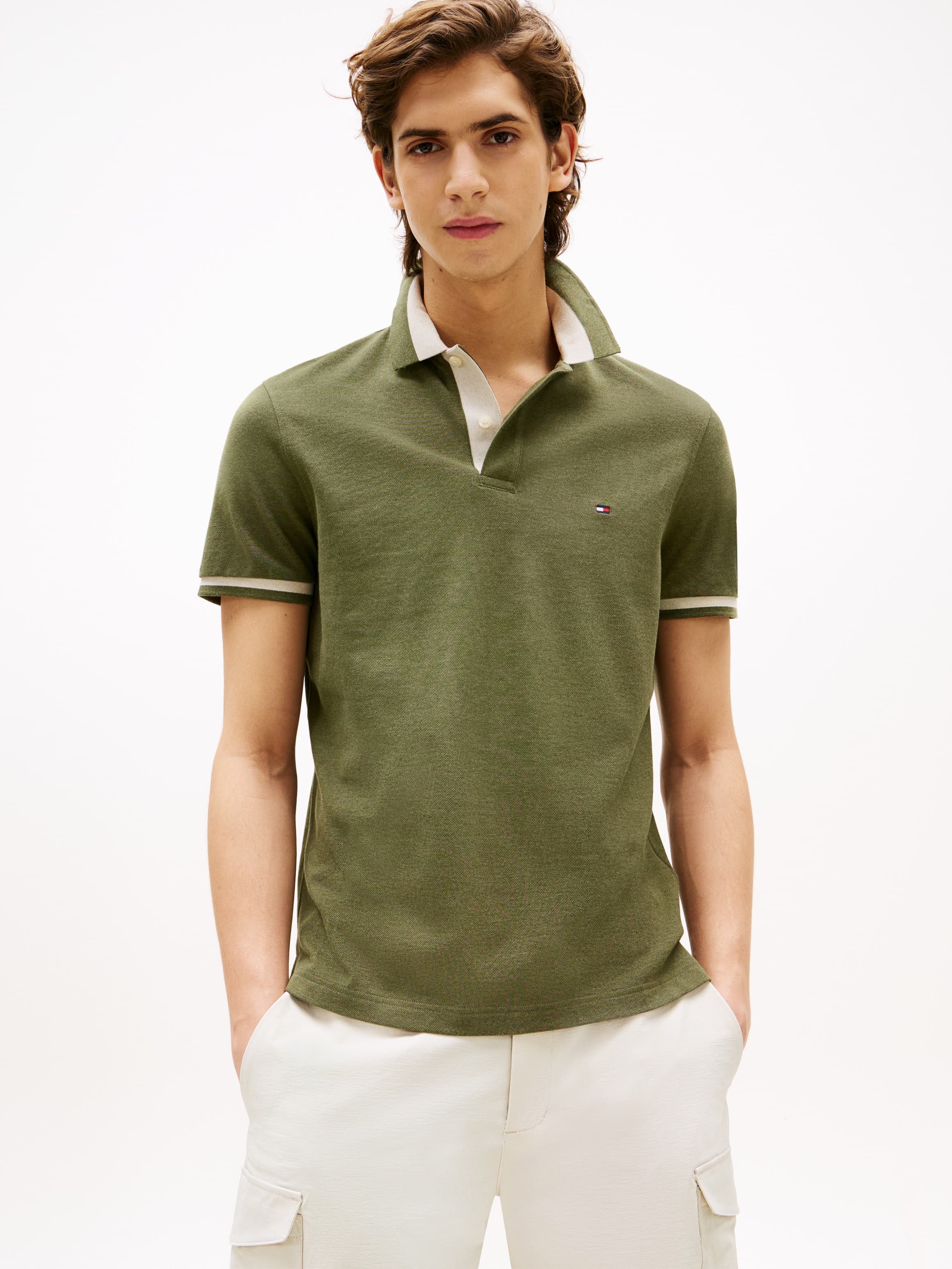 Regular Fit Tipped Polo Shirt