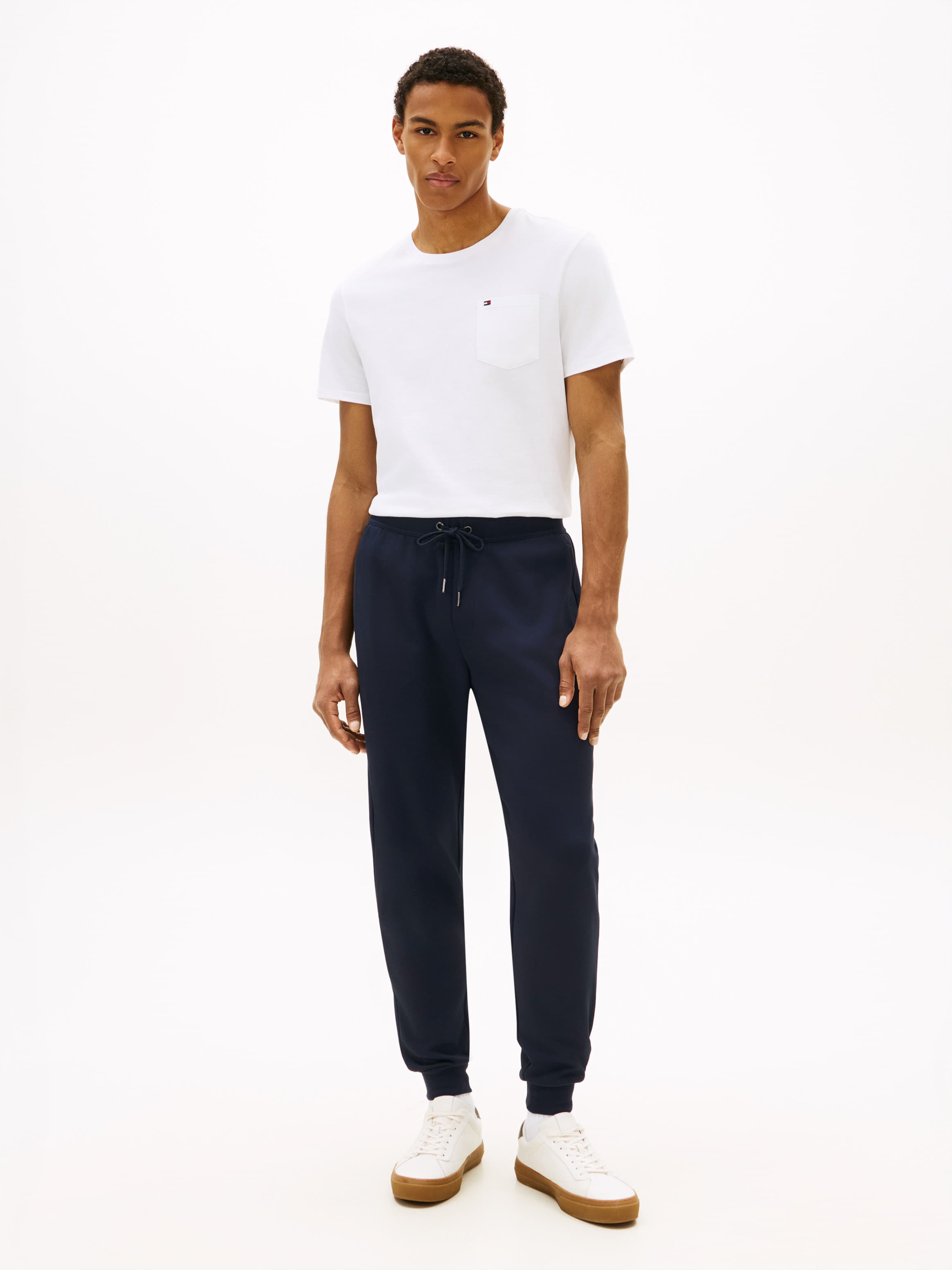 TH Crest Embroidery Cuffed Leg Joggers