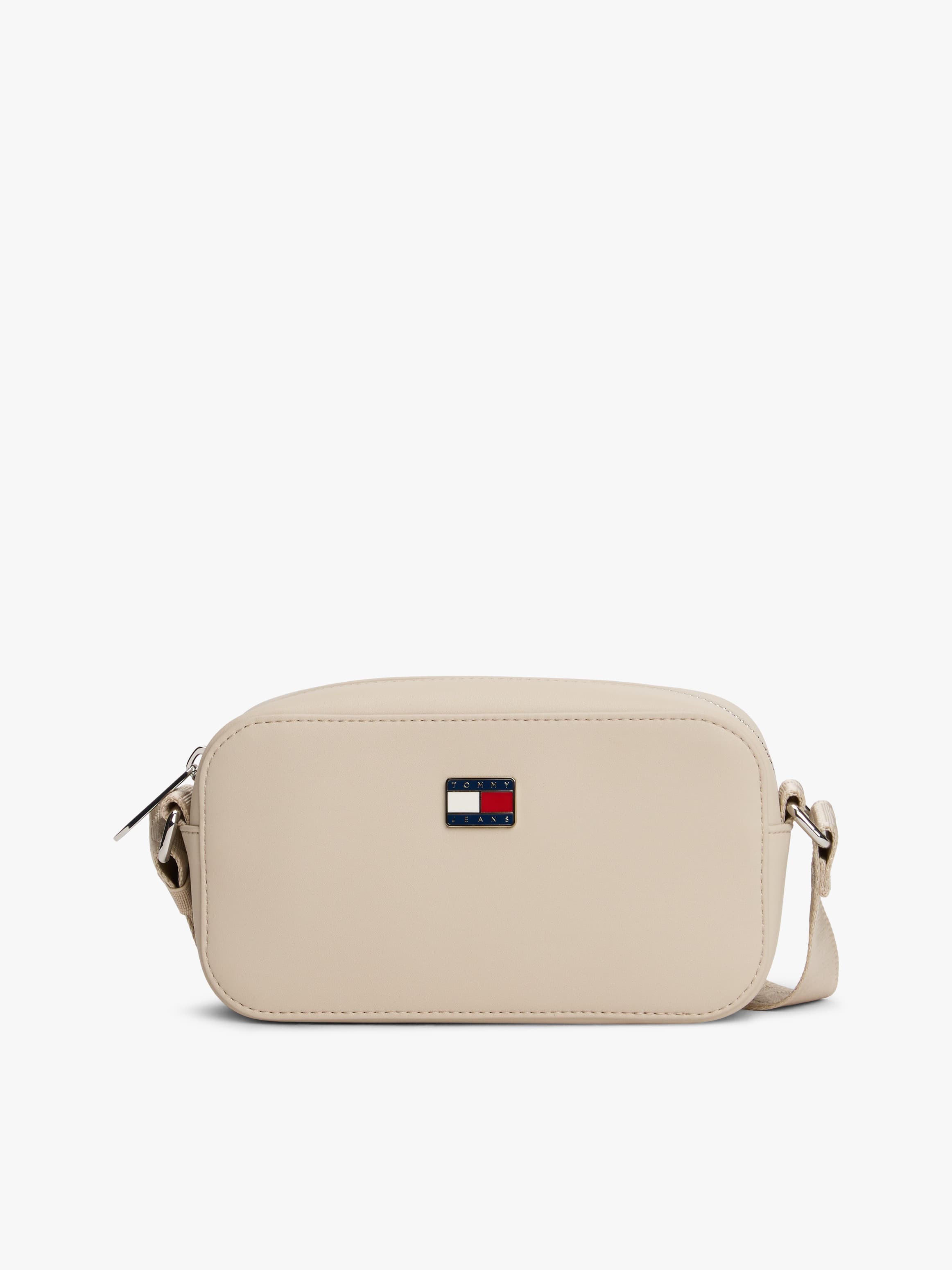 Essential Metal Logo Crossbody Camera Bag