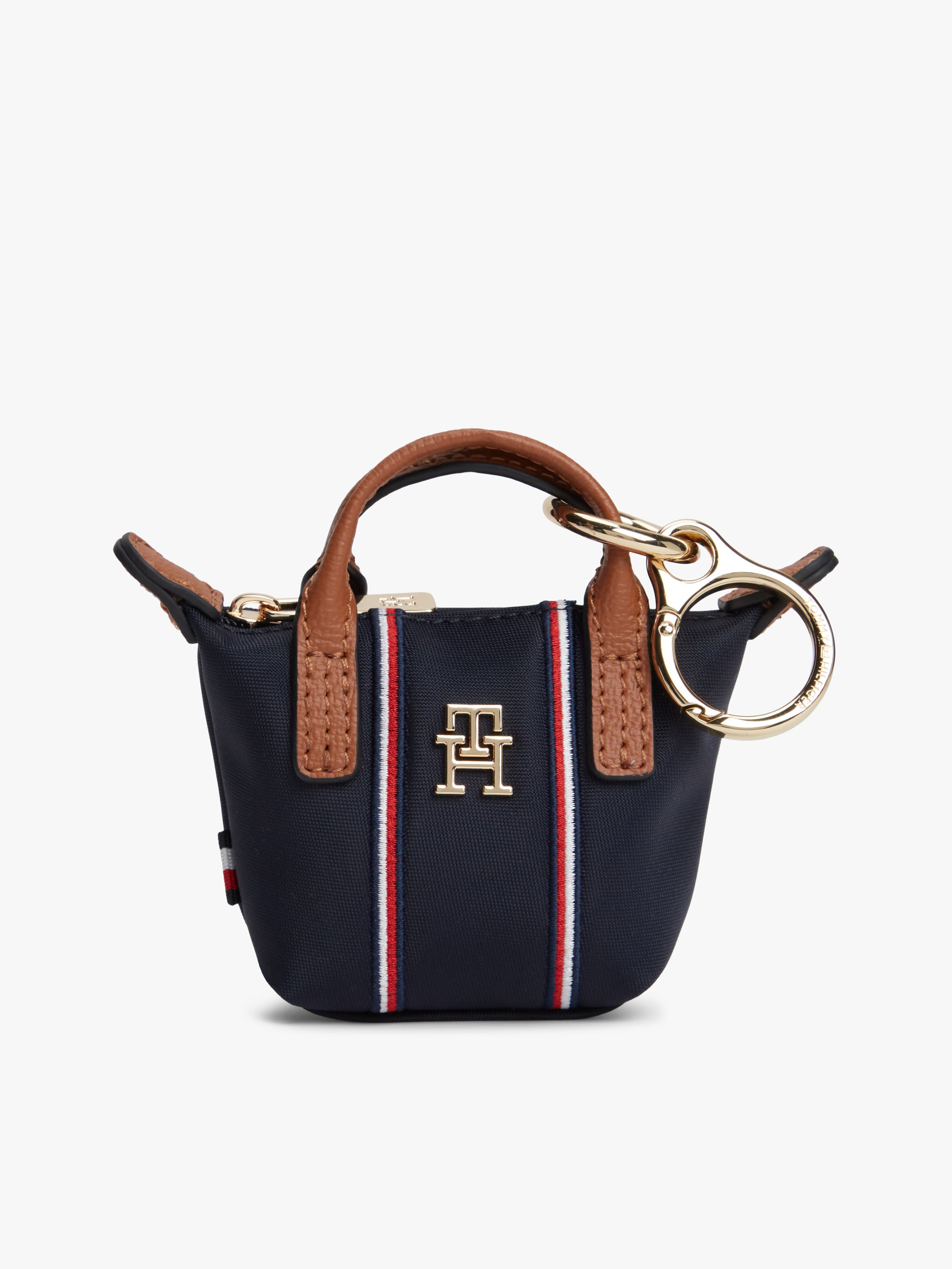 Tote Bag Keyring Pouch Charm