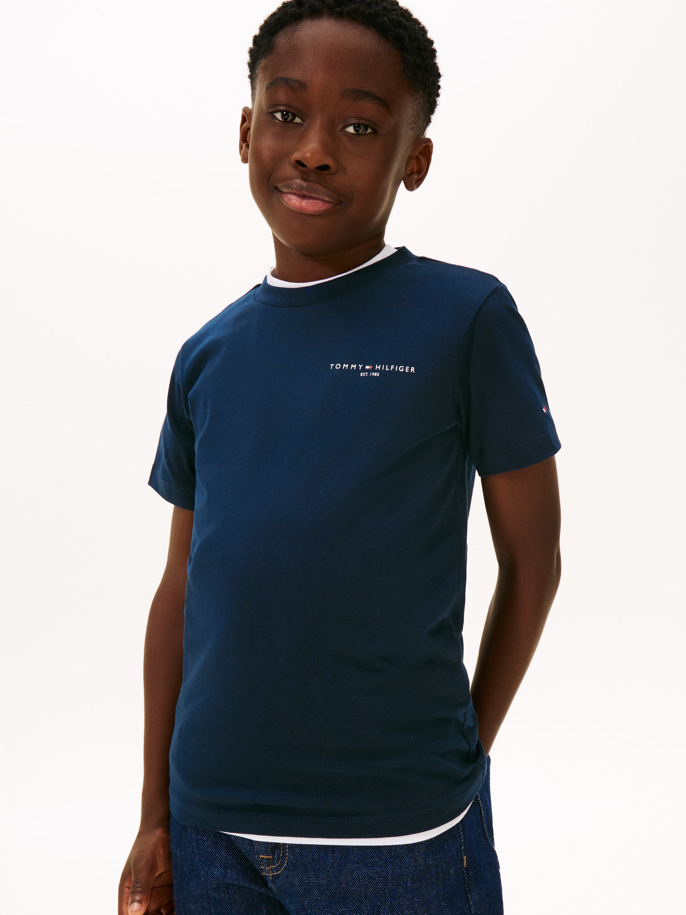 Logo Jersey Crew Neck T-Shirt