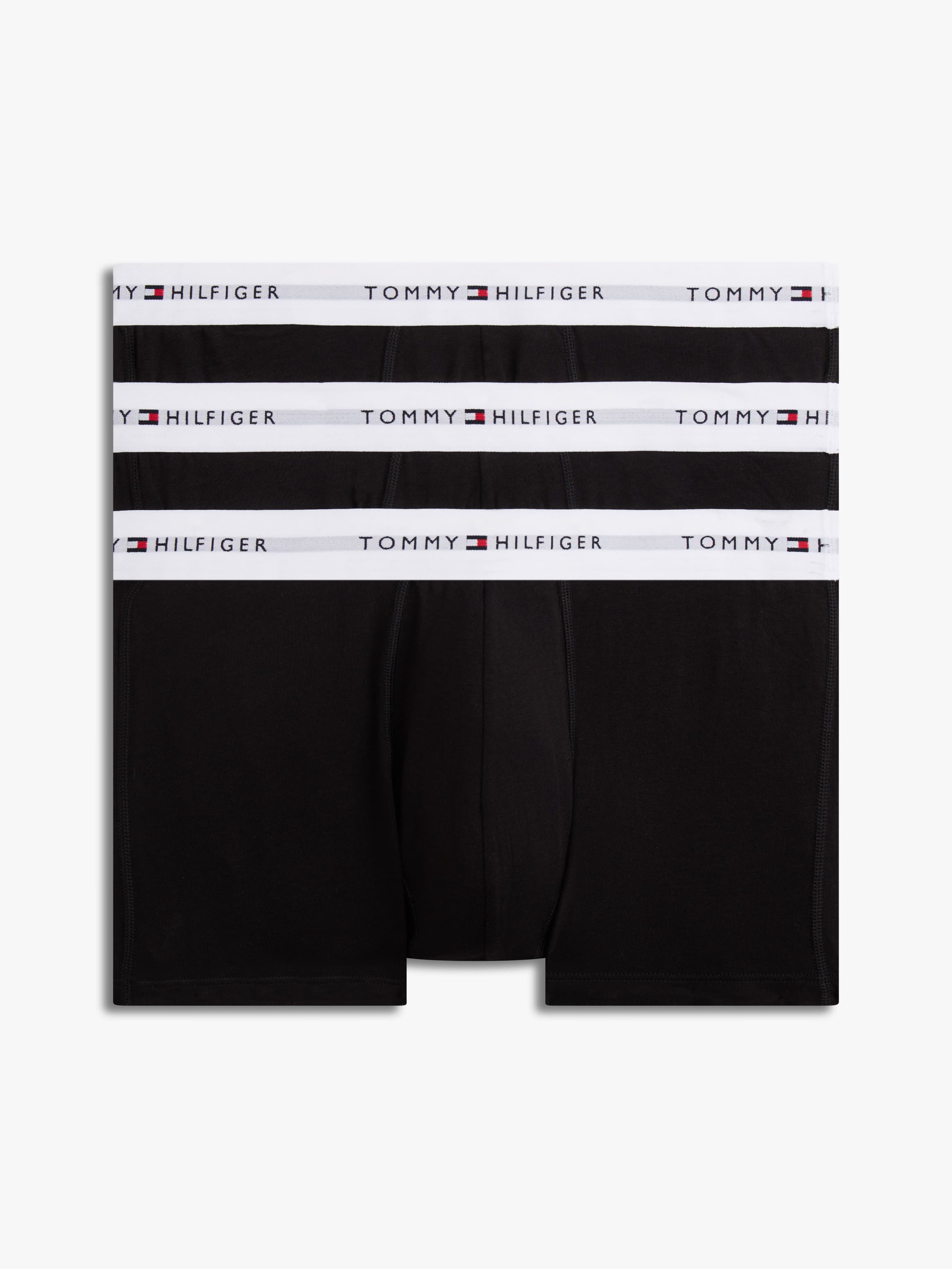 3-Pack Signature Repeat Logo Waistband Trunks